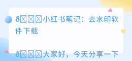 去水印软件下载