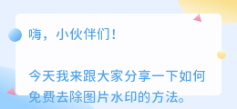 有没有免费的去水印软件