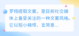 罗翔提取文案