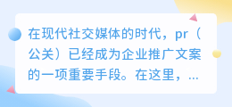 pr提取台词文案搞笑