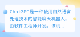 chatgpt软件工程师