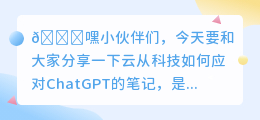 云从科技如何应对ChatGPT