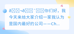 ChatGPT国内最好的公司