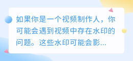 premiere去水印