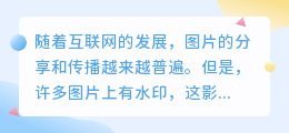 推荐去水印