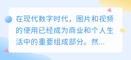 去水印商用