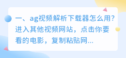 AG视频解析是什么 腾讯视频解析?