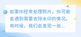 照相机去水印