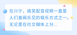 兴宁搞笑配音视频