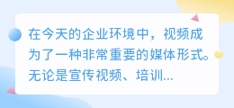 企业视频去水印软件苹果