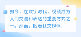 反恐视频去水印