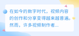 PPS视频去水印