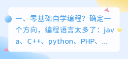 从零自学编程 免费 零基础怎样自学编程?