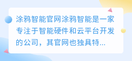 涂鸦智能官网