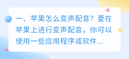 A5工具配音苹果版