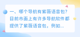 高德紫薇配音文字