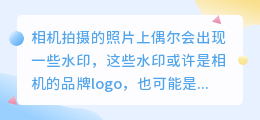 【3招轻松解决】相机水印怎么去掉?专业软件+手动技巧,告别水印烦恼!