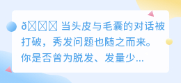 揭秘毛囊健康,告别脱发烦恼,让你的秀发重现生机!