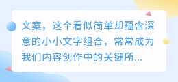 一键提取优质文案,轻松打造小红书爆款内容!